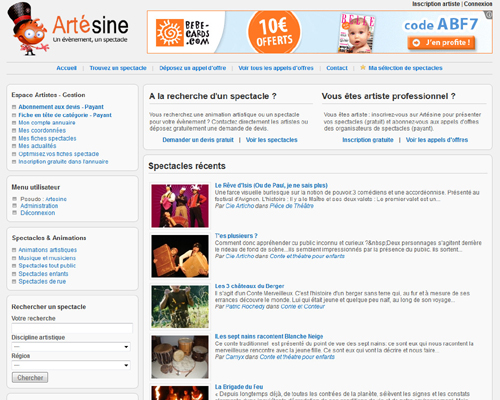 Art�sine