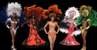 Bikinis Samba et Fantasias (grands costumes du Carnaval de Rio de Janeiro)