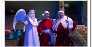 ange et famille noël