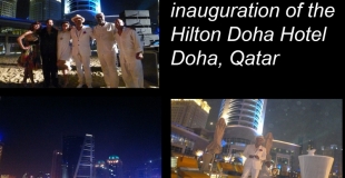Inauguration de l'hôtel Hilton de Doha Qatar