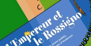 L'affiche du spectacle L'Empereur et le Rossignol
