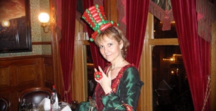 Réveillon du 31 decembre au Walt's à Disneyland Paris, animation sculptures sur ballons