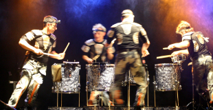 Percus Galactiques scène 