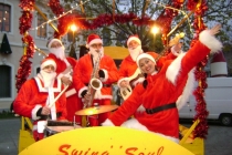 Papa Noel Band sur la swingomobile