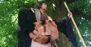 deambulation d'echassiers conteurs