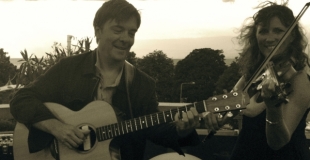 Swing sur la terrasse à Evian les Bains