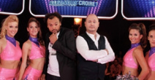 nos pom-pom girls sur le plateau NRJ12