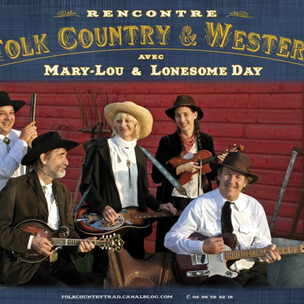 Concert Country traditionnelle - Groupe musique Folk et Country par Mary-lou