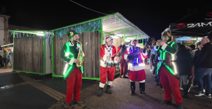 Fanfare de Noël lumineuse