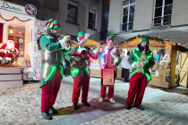 Fanfare de Noël lumineuse