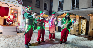 Fanfare de Noël lumineuse