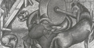 La meule du moulin, qui tourne inlassablement ses histoires