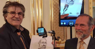 Sur Papier projeté sur écran 