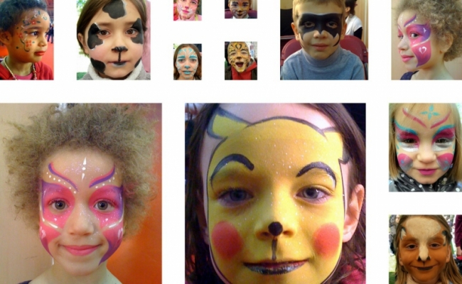 Maquillage enfant fixe et en déambulation - Maquillage artistique pour  enfants par Camille