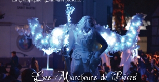 marcheurs de rêves - spectacle échassiers lumineux & artifices /photo F.Suhr