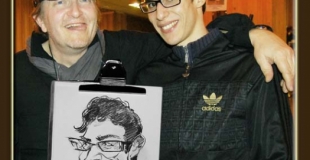 caricature caricaturiste arbre de noël animation mariage seminaire convention salon