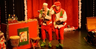 Le voyage en bateau du Père Noël