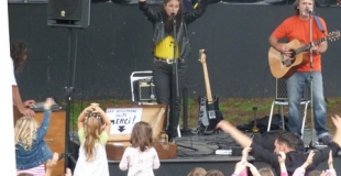 En duo, en extérieur