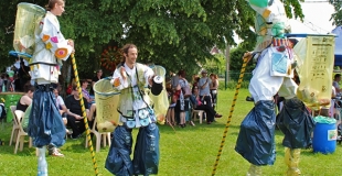 la parade des recycleurs de l'espace