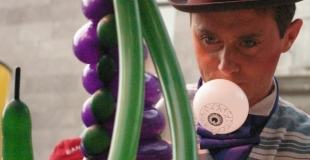 Sculpture ballon Elbarbo