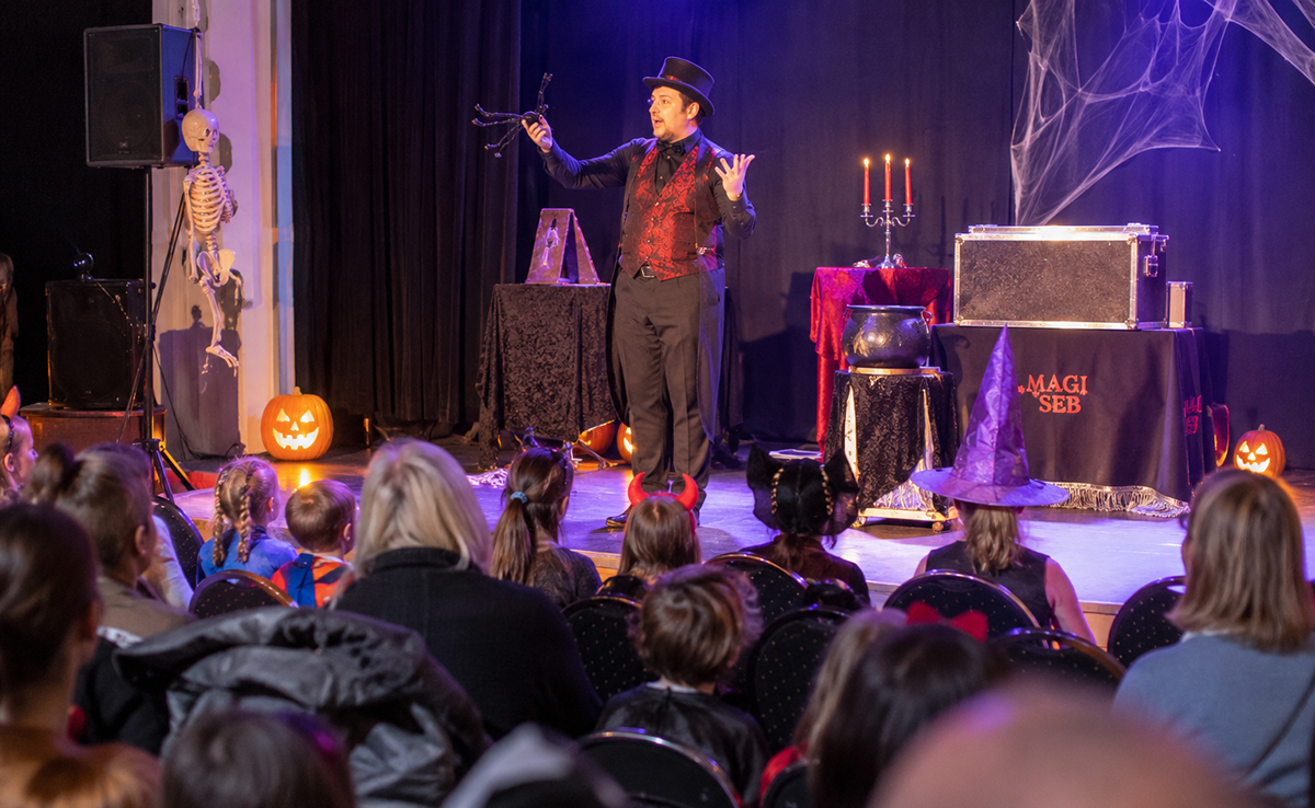 Magicien pour Halloween, spectacle enfants ou soirée adultes !