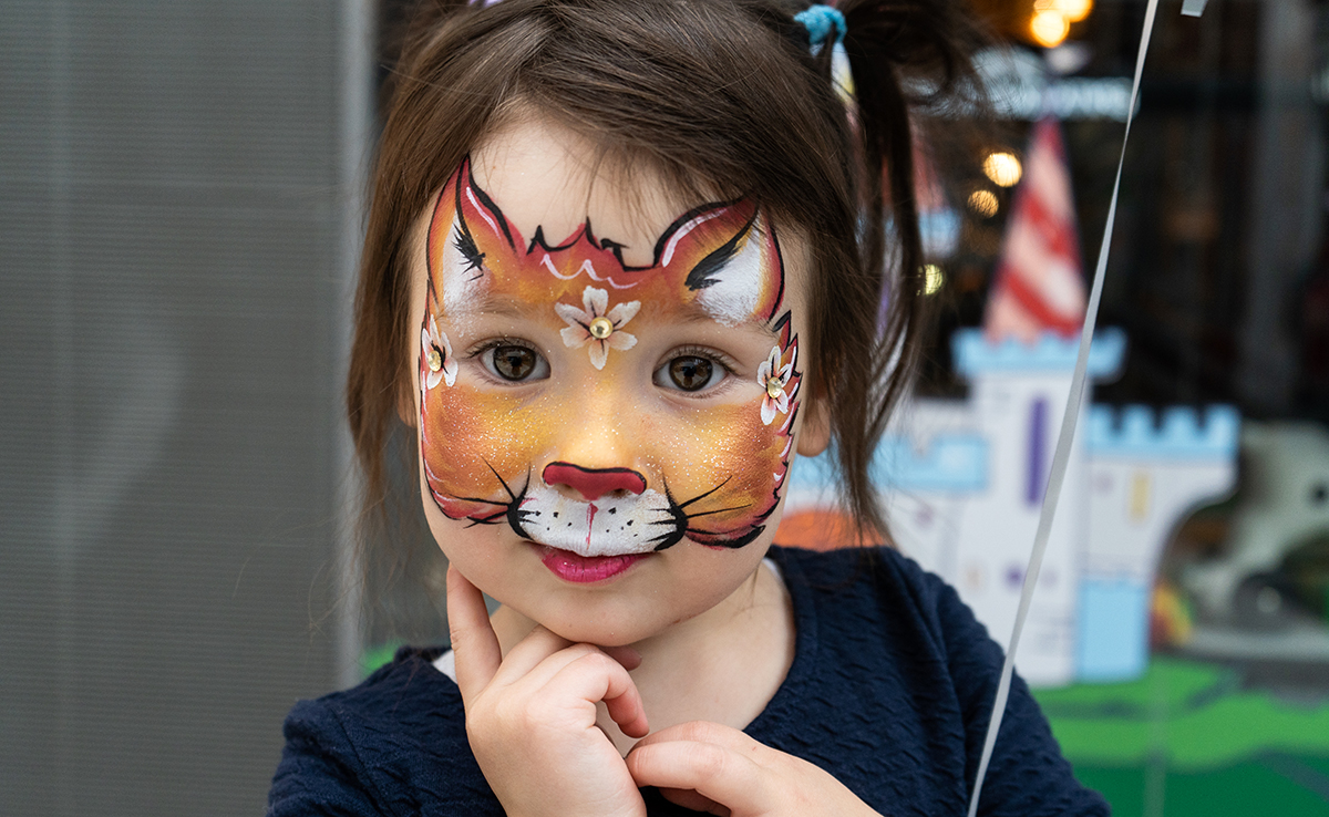 Animation maquillage enfants par des maquilleuses professionnelles !