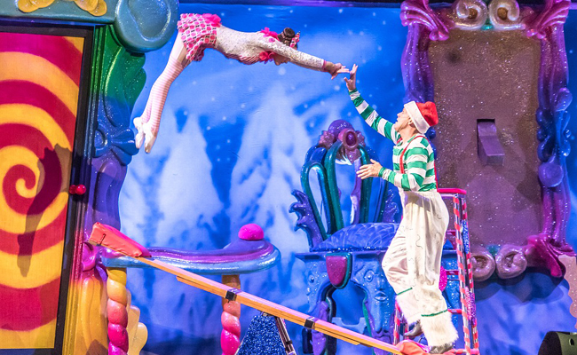 Cirque en salle pour arbre de Noël : conseils & devis