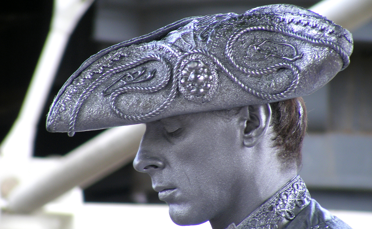 Statue vivante pour spectacle de rue et événements publics ou privés !