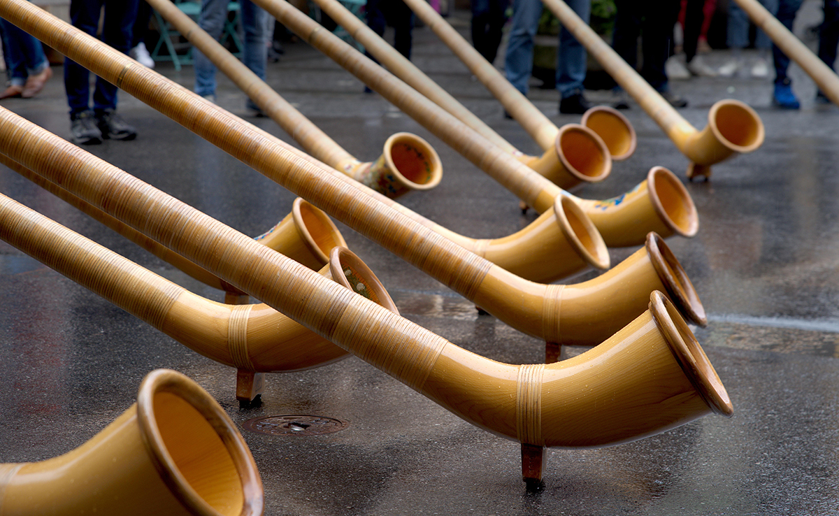 Joueur de cor des Alpes pour soirée privée, concert, événement public ou privé !