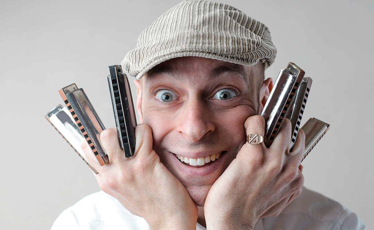 Joueur d'harmonica, harmoniciste pour soirée privée, concert, événement public ou privé !