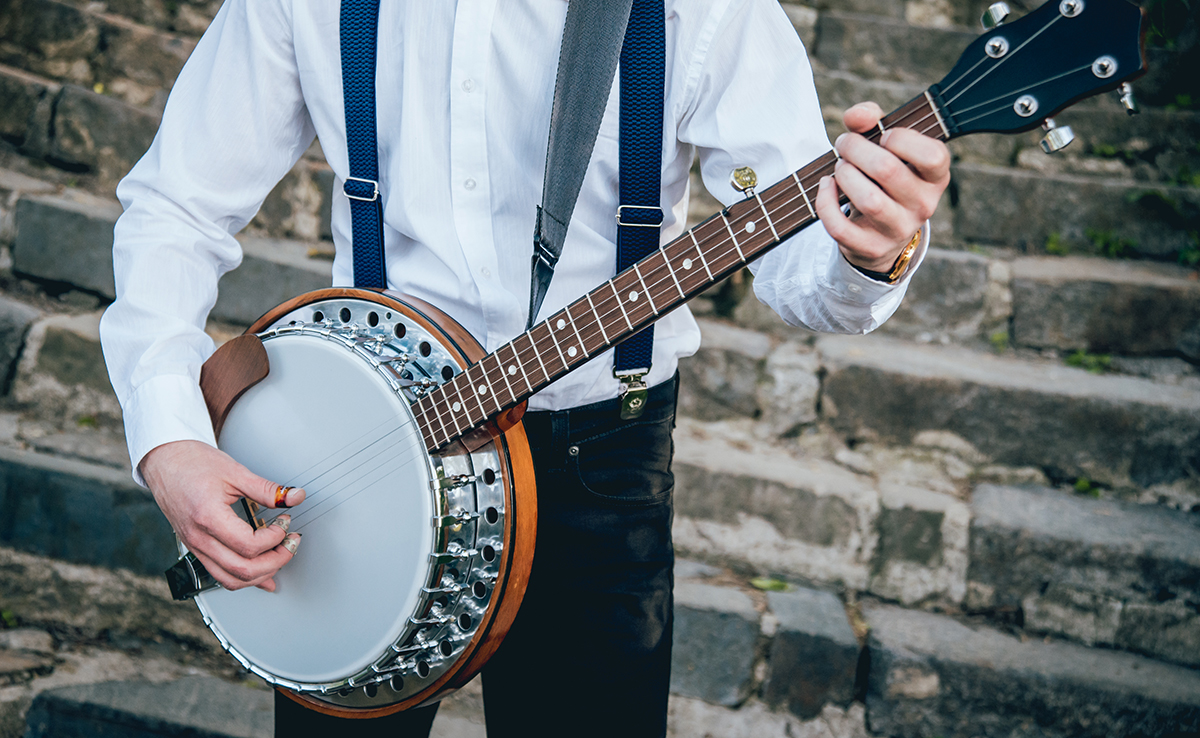 Joueur de banjo, banjoïste pour soirée privée, concert, événement public ou privé !