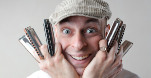 Joueur d'harmonica, harmoniciste pour soirée privée, concert, événement public ou privé !