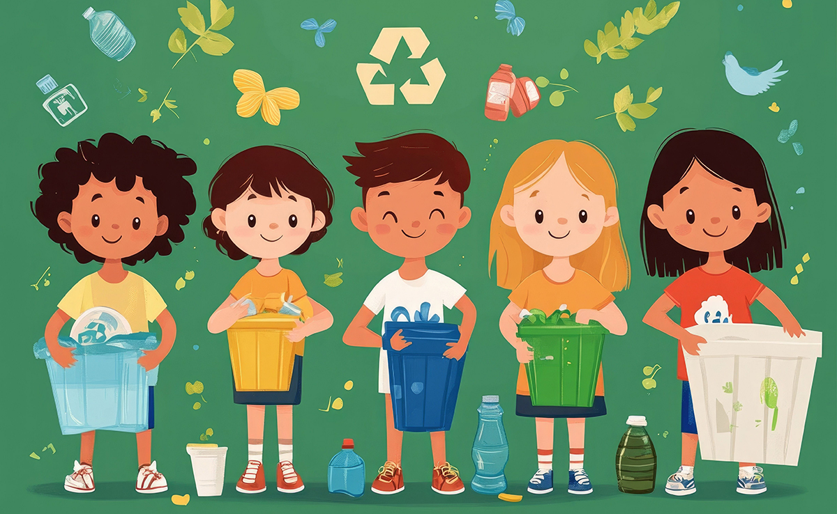 Spectacle enfants sur le thème du tri des déchets !