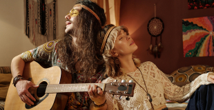 Animation soirée thème hippie et années 70's avec musiciens et danseurs !