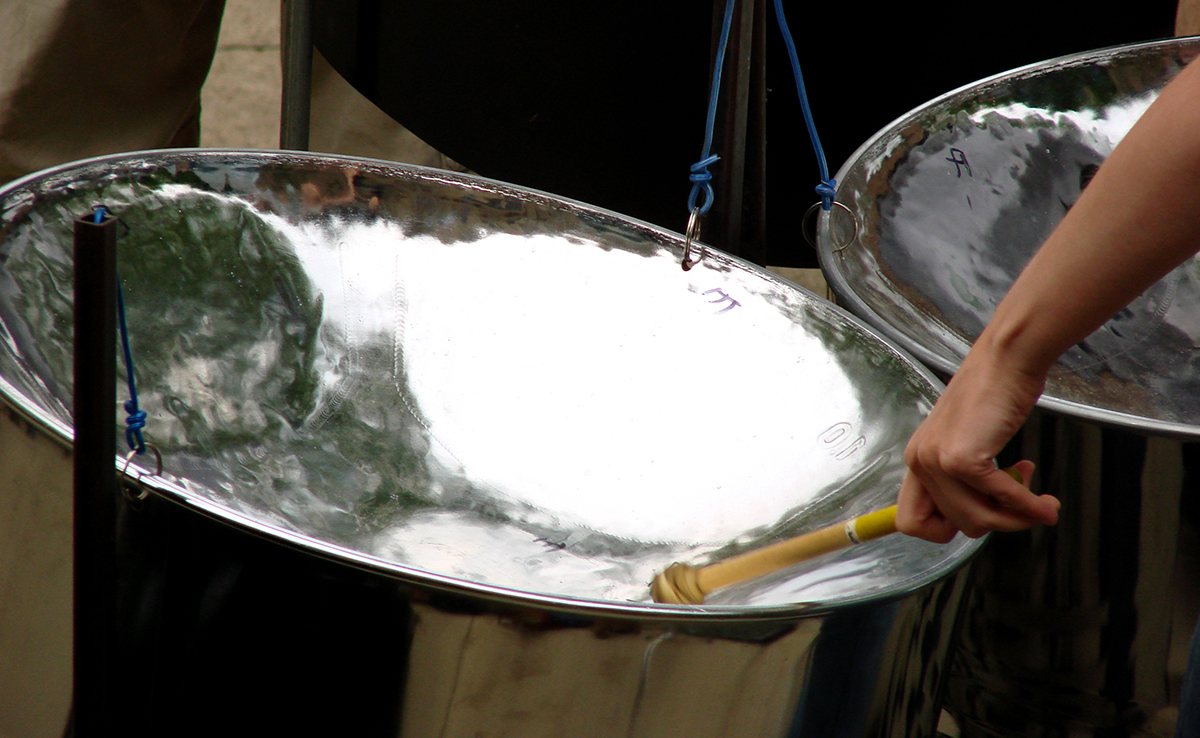 Steel Drum, Steel Band en fixe ou déambulation pour événement public ou privé !