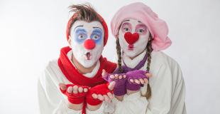 Duo ou trio de clowns en spectacle enfants pour vos événements jeune public !