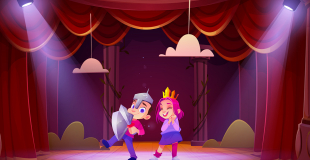 Spectacle enfants thème prince, princesse et chevalier !