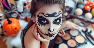 Stand maquillage Halloween : des maquilleuses professionnelles à votre service !