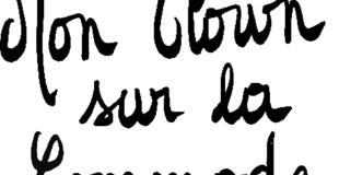 Mon clown sur la commode