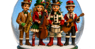 Les Bonzhommes de Noël, musiciens de Noël