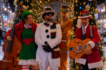 Les Bonzhommes de Noël, musiciens de Noël