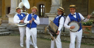 Groupe de jazz en quartet