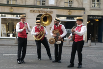 Orchestre de jazz en quartet