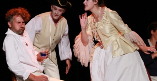 La servante amadoue son maître Uberto