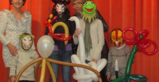 sculptures sur ballon