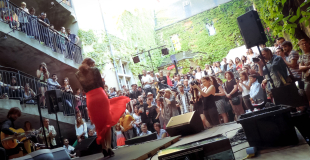 Spectacle de flamenco - extérieur