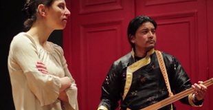 Sophie Pérès et Lobsang Chonzor