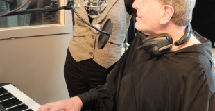 en plein travail de répétition