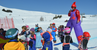 echassier sur les pistes