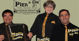 Trio en Noir et doré